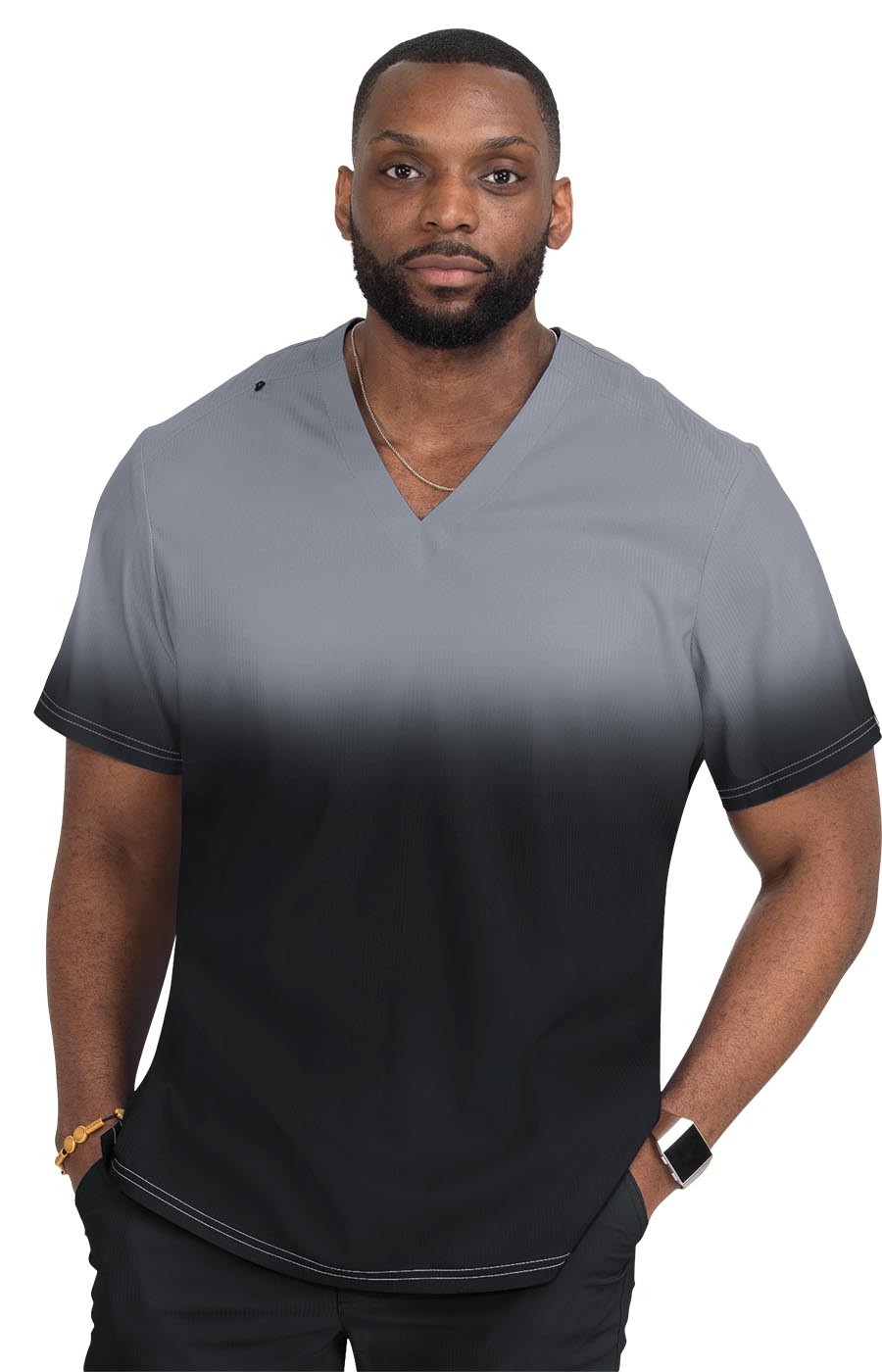 Koi Soul Top Platinum Grey/Black Ombre 670PR