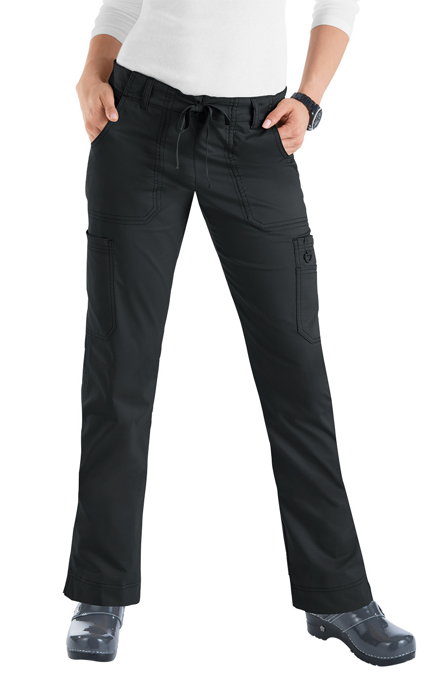 Koi Stretch Lindsey Pant Black 710P