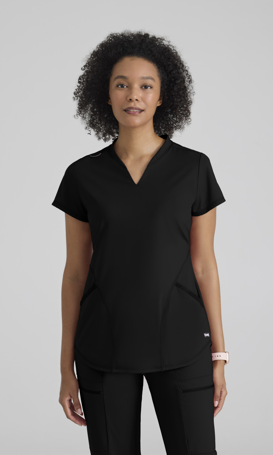 Grey's Anatomyâ„¢ by Barco Knit Stretch Grey's Anatomy Knit Stretch Women's Define 2-Pocket V-Neck Top Grey's Anatomy Knit Stretch Women's Define  2-Pocket V-Neck Top
