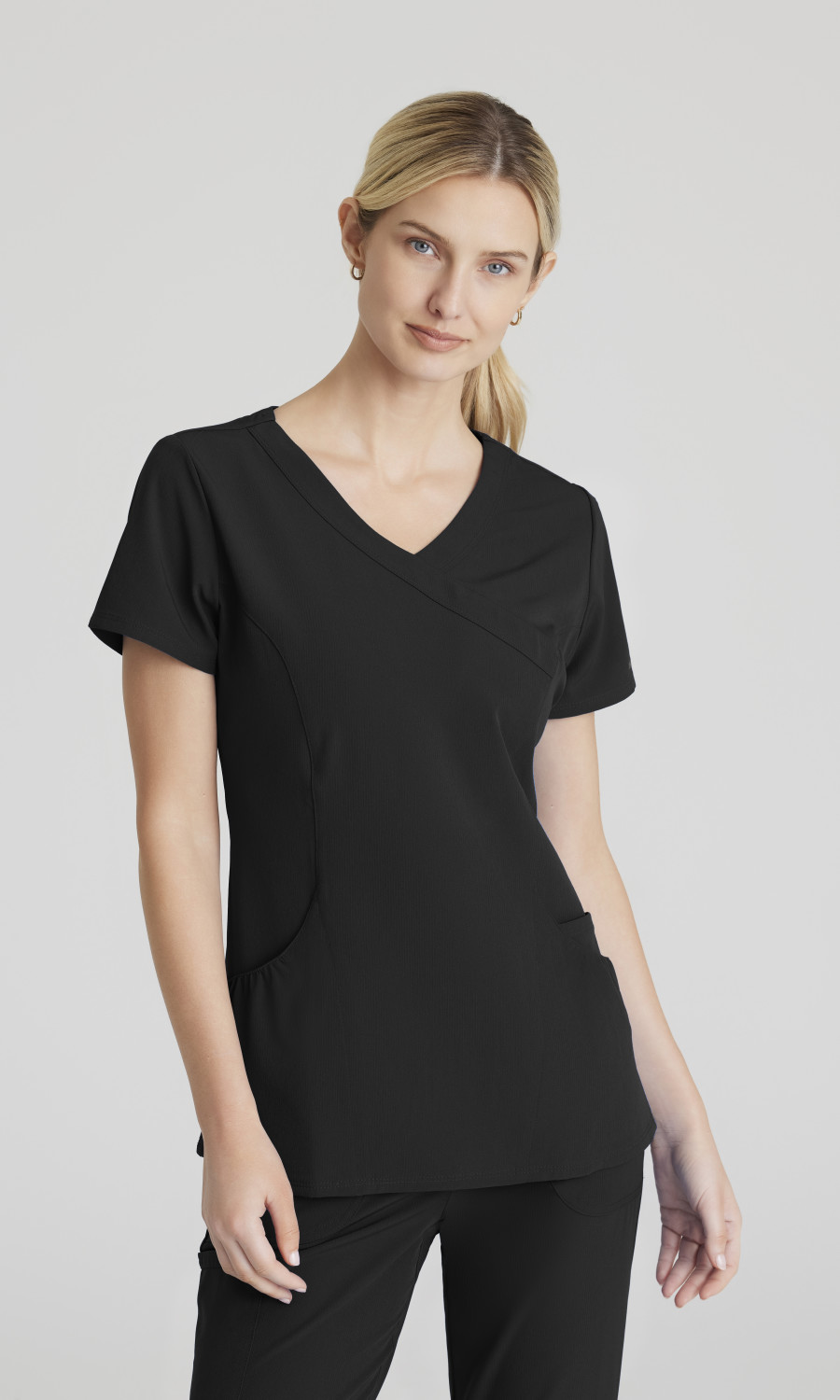 Skechers Vitality Charge Top-3 Pocket V-Neck Scrub Top