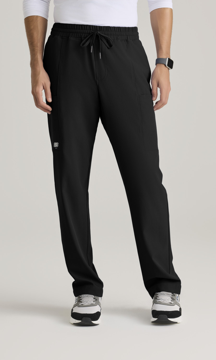 Skechersâ„¢ by Barco Men's 5-Pocket Elastic Waistband Slim Straight Pant