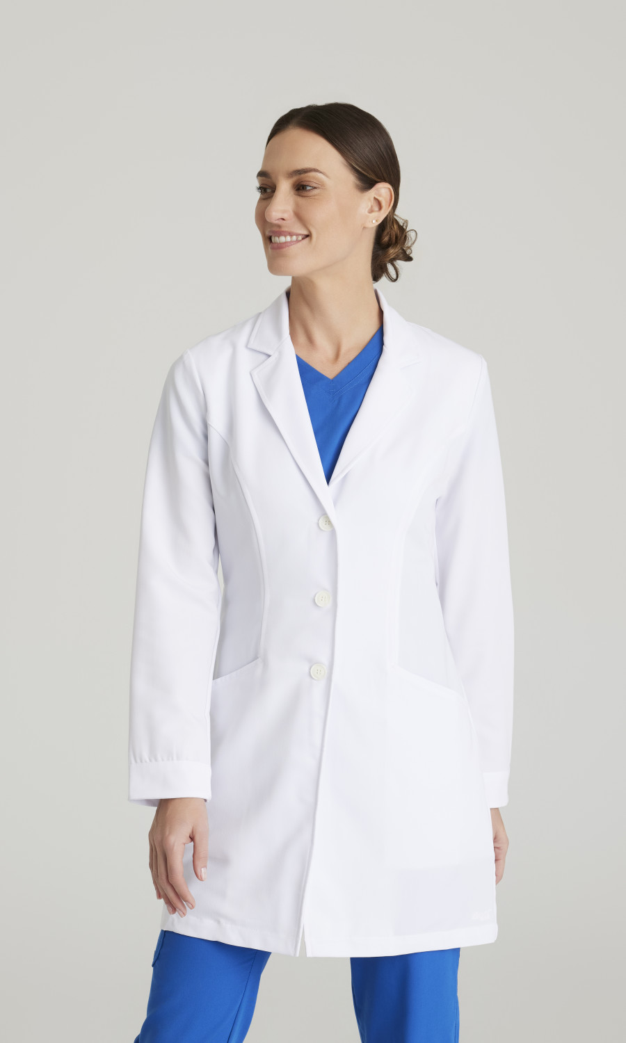 Greys Anatomy Signature Grey's Anatomy Signature Eve 2-Pocket Lab Coat Grey's Anatomy Signature Eve Lab Coat-2 Pocket Lab Coat