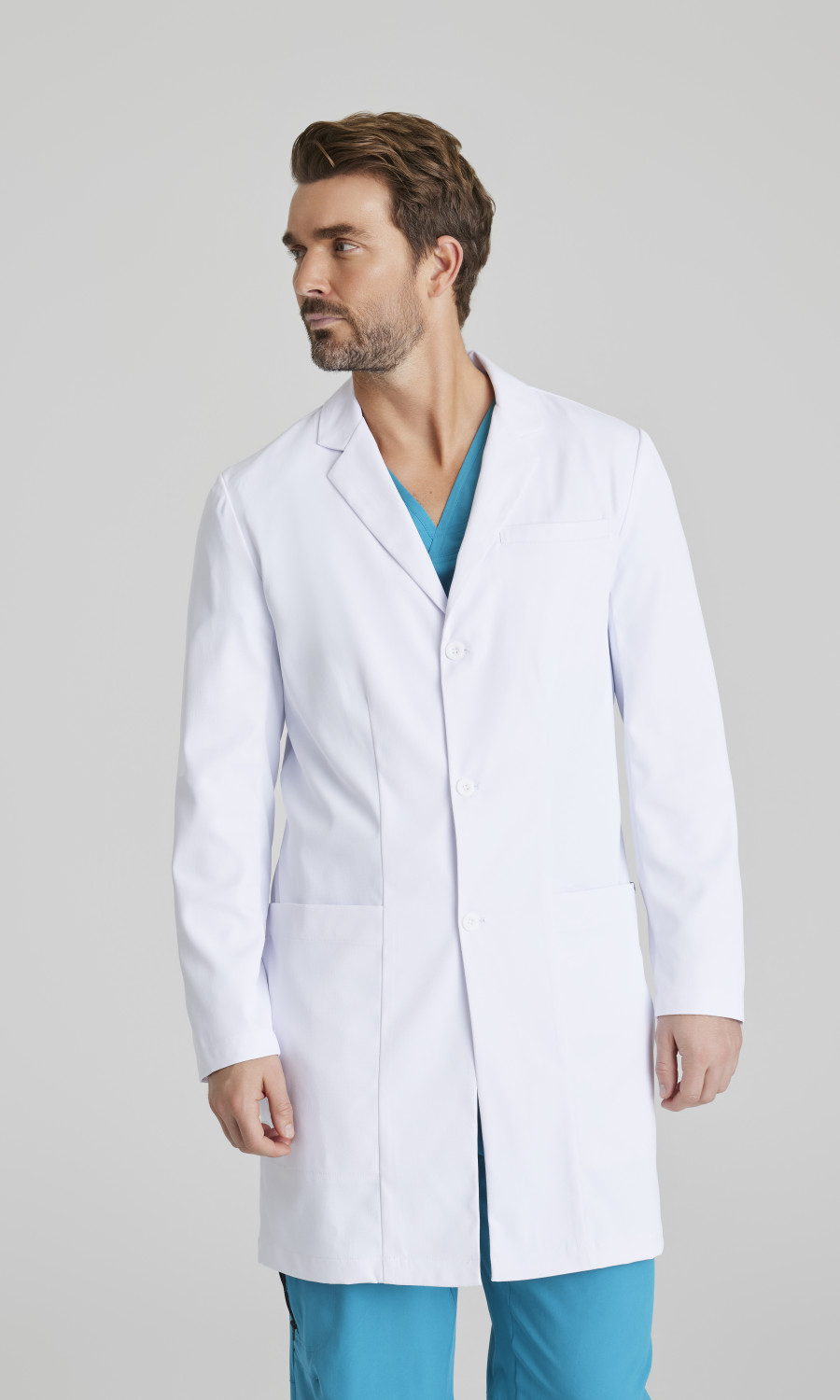 BARCO SINCE 1929 Barco Men's 38" 3 Button Lab Coat