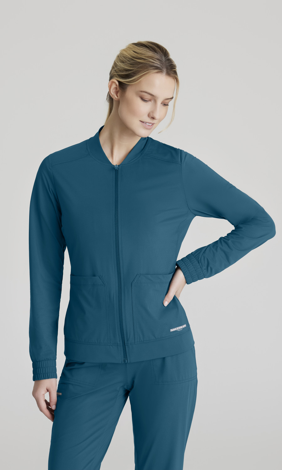 Skechers Slip-ins Women's 3 Pocket Front Zipper Warm-up