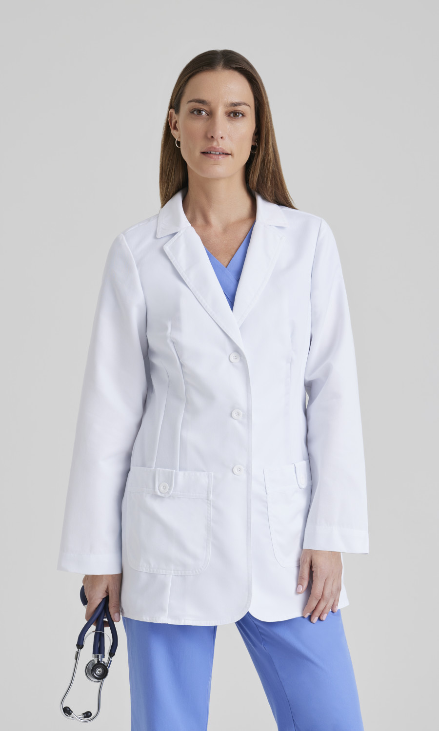 Greys Anatomy Classic Grey's Anatomy Classic Hannah Lab Coat- Women's 2 Pocket