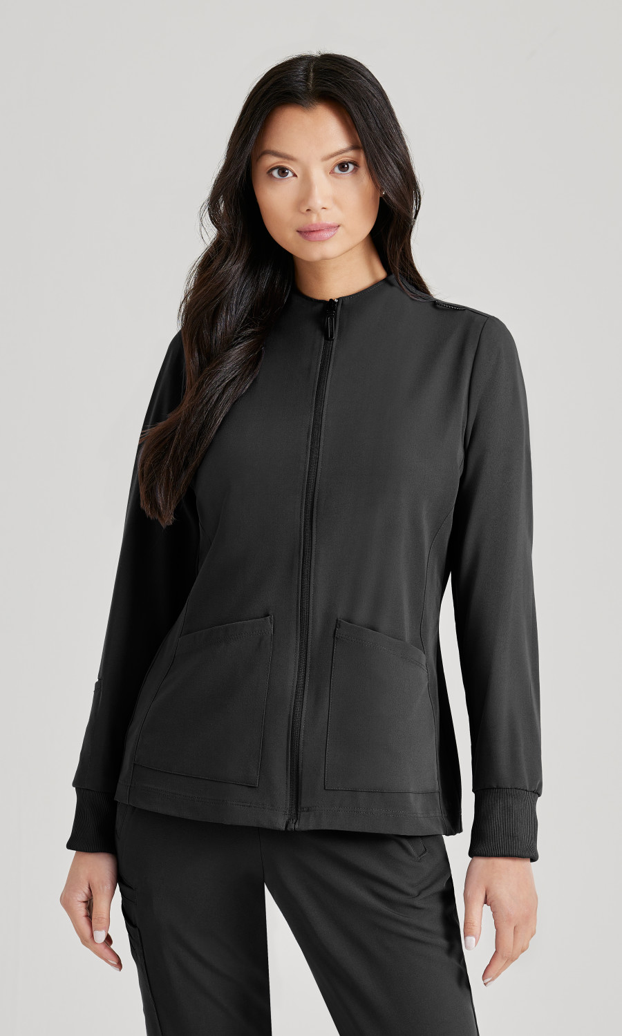 Barco Unify Women's 3 Pocket Zip Front Warm Up Jacket