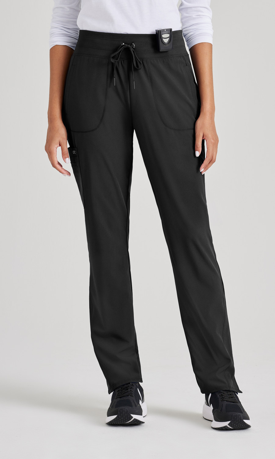 Barco One 5 Pocket Knit Waistband Tapered Leg Pant